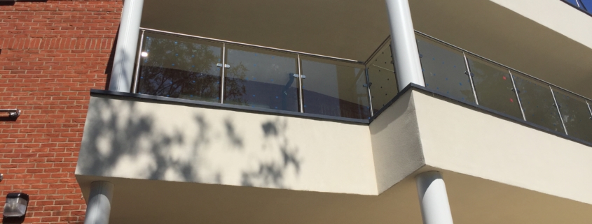 Aluminium copings and column casing