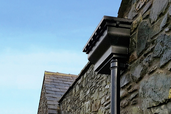 Unique heritage rainwater system