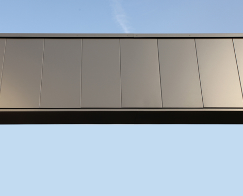 aluminium arrowhead fascia cladding panels