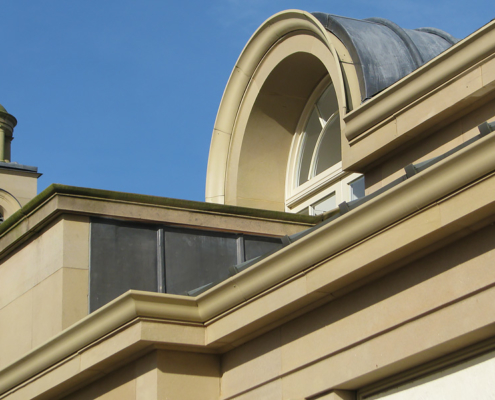 Bespoke Stone Effect Moulded Ogee Guttering bespoke stone effect moulded ogee guttering