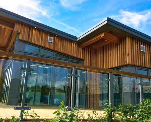 Guttercrest Aluminium Fascia Fitted to Wooden Structure guttercrest fascia fitted to wooden structure