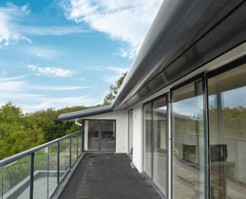 Guttercrest Aluminium Residential Bull Nose Fascia Cladding | Pembrokeshire guttercrest aluminium residential bull nose fascia cladding pembrokeshire