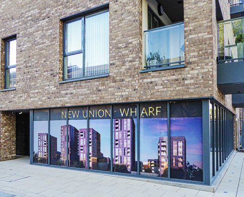 Aluminium Window Cill Flashing | New Union Wharf Aluminium balcony fascia, canopy soffit, cills, coping and downpipes chosen for award winning development