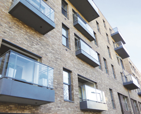 Guttercrest's cills, fascia, soffits and rainwater goods chosen for regeneration project Aluminium cills, fascia, soffits, copings and rainwater goods fitted to award winning development