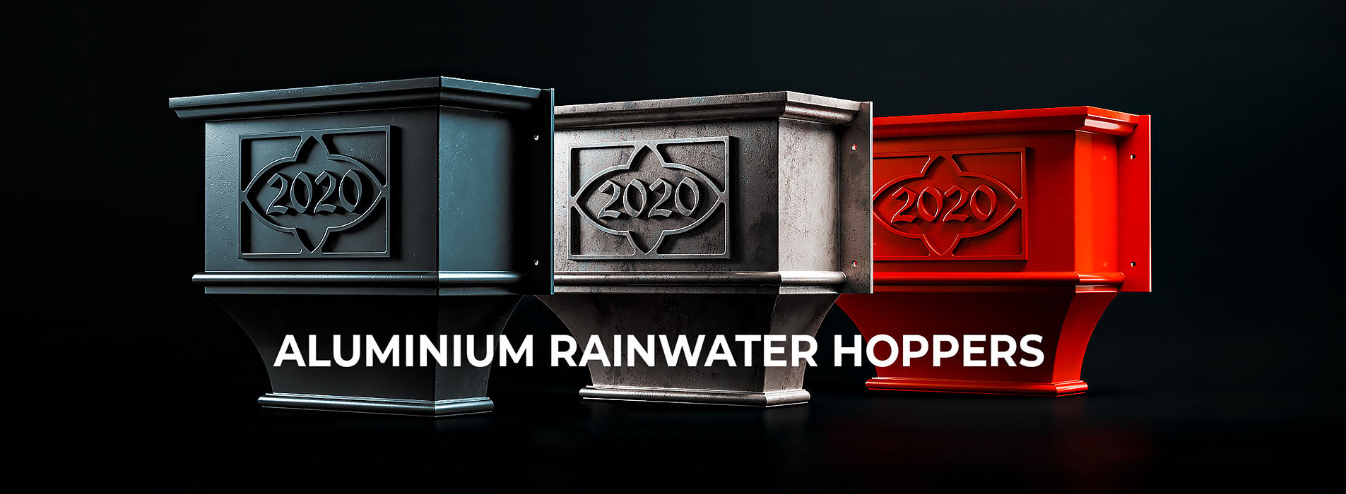 Guttercrest Custom-made Cast Aluminium Rainwater Hoppers